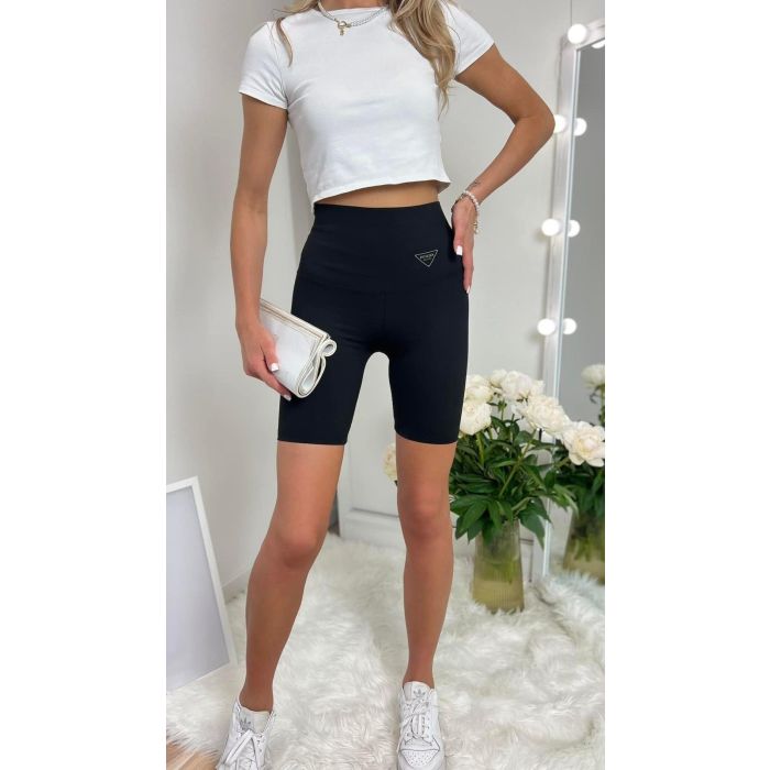 KOLARKI LEGINSY SPODENKI SPORTOWE DAMSKIE FITNESS PPADA Z WYSOKIM STANEM