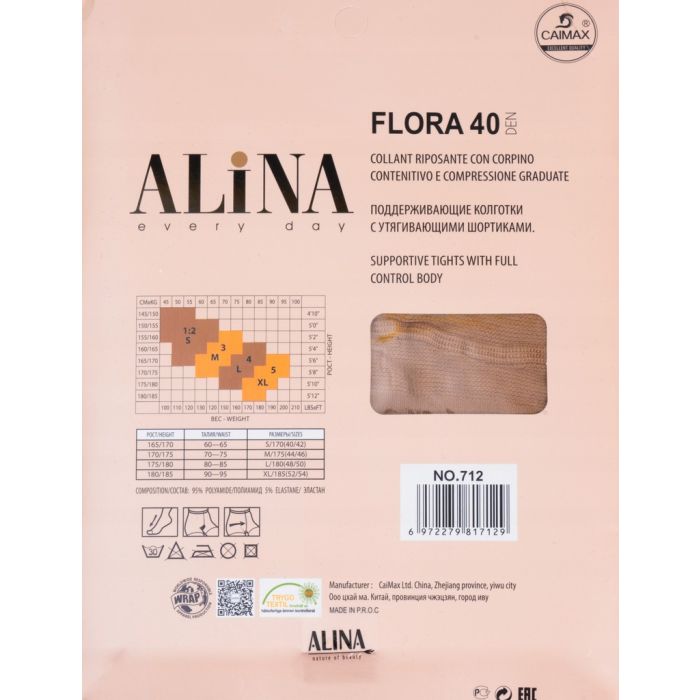 RAJSTOPY FLORA B712 40 DEN