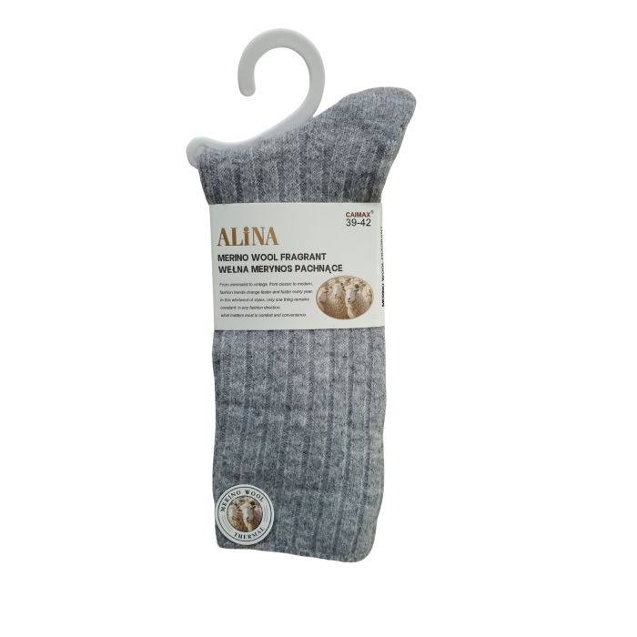 SKARPETY DAMSKIE MERINO BL61817/3 PACHNĄCE 