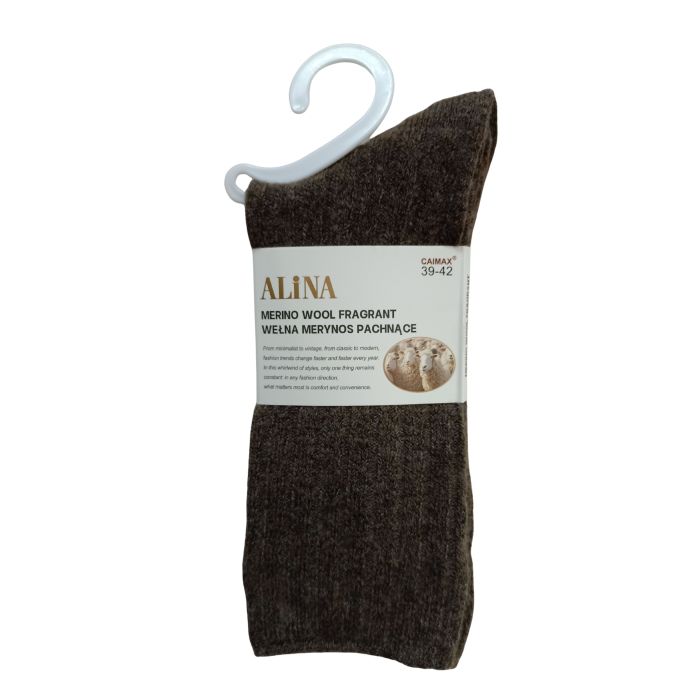 SKARPETY DAMSKIE MERINO BL61817/4 PACHNĄCE 