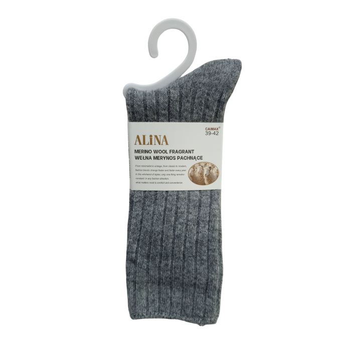 SKARPETY DAMSKIE MERINO BL61817/5 PACHNĄCE 