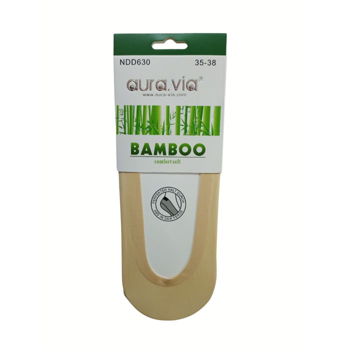 SKARPETY BALERINY DAMSKIE BAMBOO Z SILIKONEM NDD630 