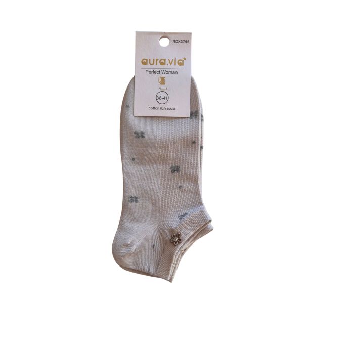 SKARPETY STOPKI DAMSKIE KWIATKI NDX3796/3