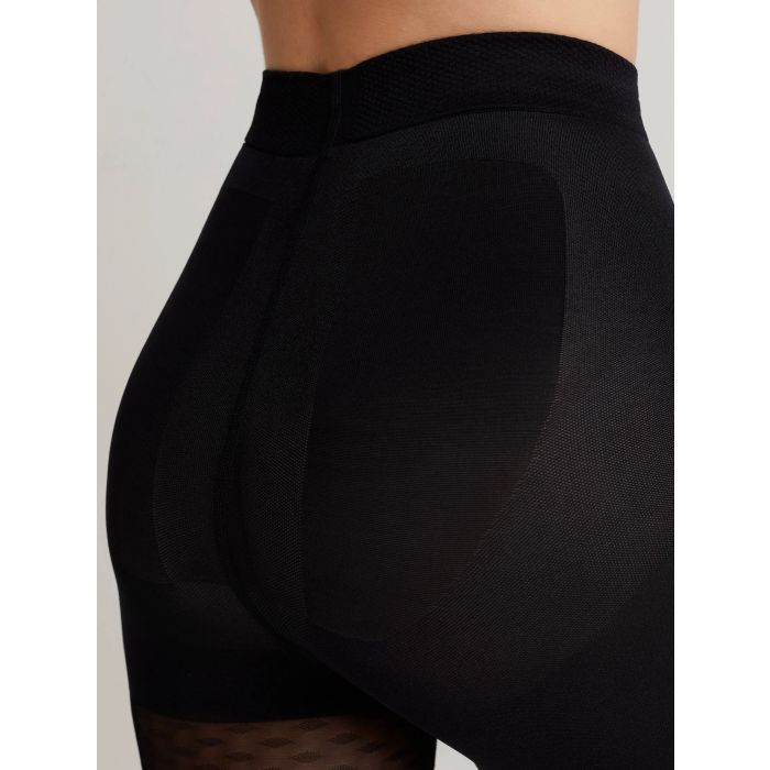RAJSTOPY DAMSKIE WYSZCZUPLAJĄCE Z EFEKTEM PUSH-UP X-PRESS 40 DEN