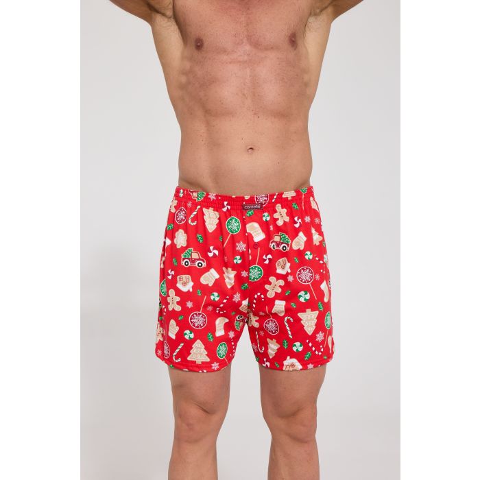 BOKSERKI ŚWIĄTECZNE LUŹNE BS CANDY 3 016/28 3-5XL