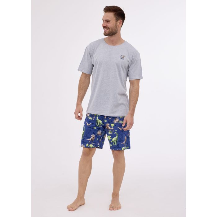 PIŻAMA MĘSKA DINOSAUAR 2 326/272 3-5XL