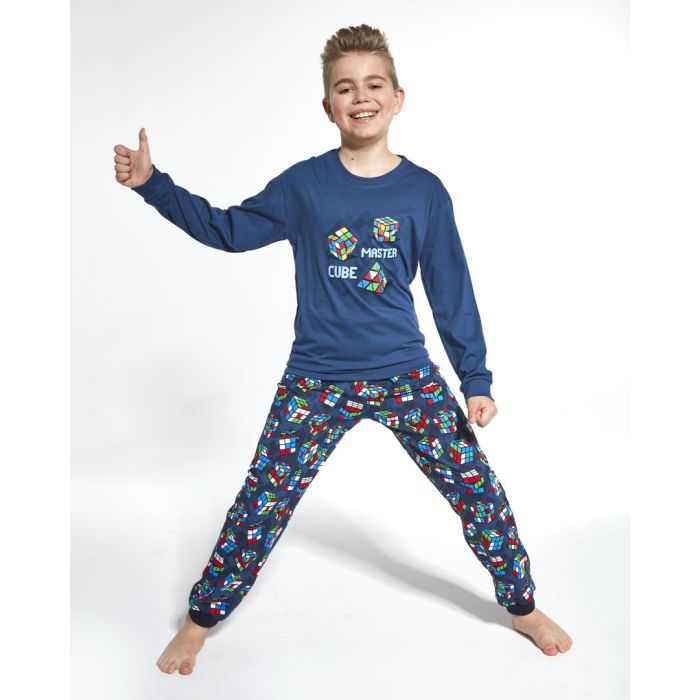 PIŻAMA CHŁOPIĘCA KIDS KD CUBE MASTER 593/102