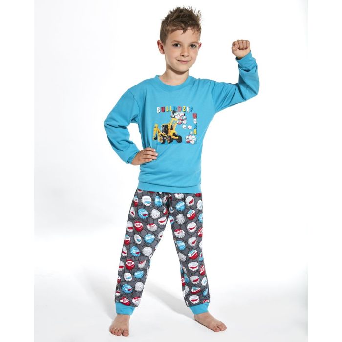 PIŻAMA CHŁOPIĘCA KIDS KD CAPS 593/106