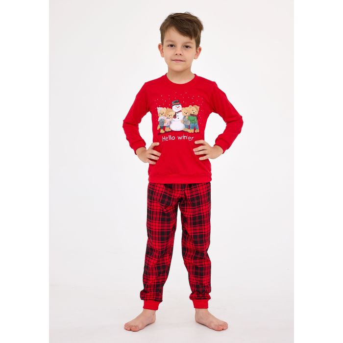 PIŻAMA CHŁOPIĘCA KIDS KD WINTER 593/171