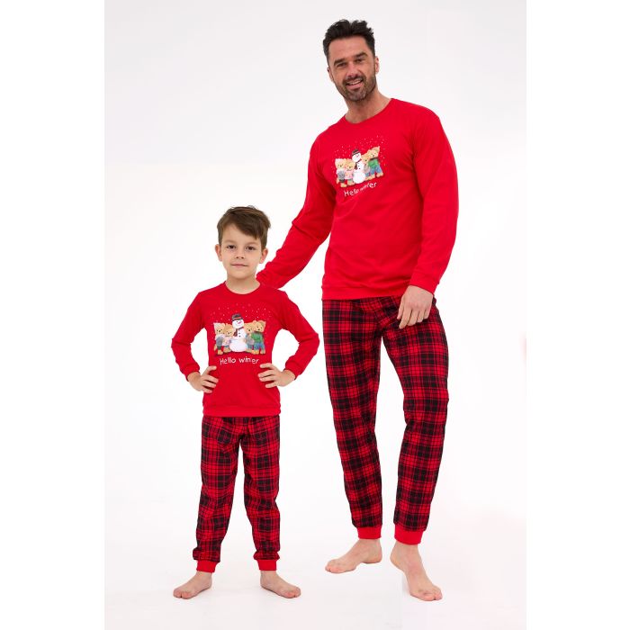 PIŻAMA CHŁOPIĘCA KIDS KD WINTER 593/171