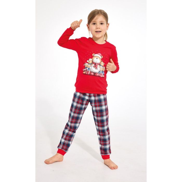 PIŻAMA DZIEWCZĘCA KIDS KD ŚWIĄTECZNA FAMILY 594/205