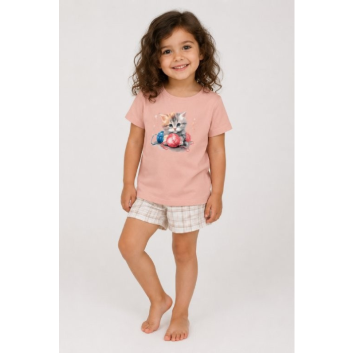 PIŻAMA DZIEWCZĘCA KIDS KD KITTY 4 787/125