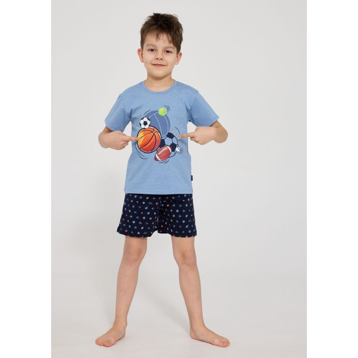 PIŻAMA CHŁOPIĘCA KIDS KD SPORT 789/126