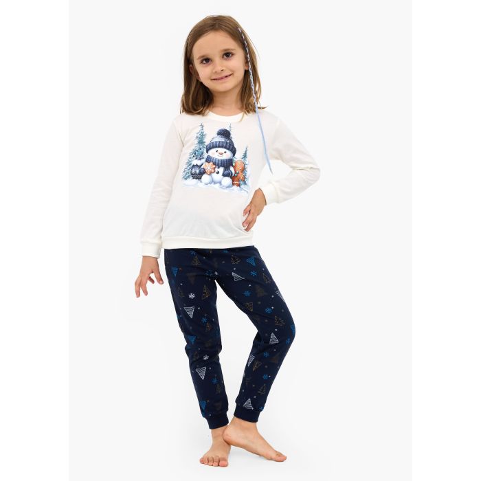 PIŻAMA DZIEWCZĘCA KIDS KD SNOWY DAY 977/189
