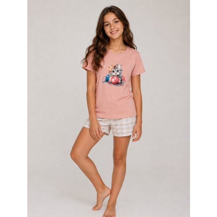 PIŻAMA DZIEWCZĘCA YOUNG Y KITTY 4 788/125
