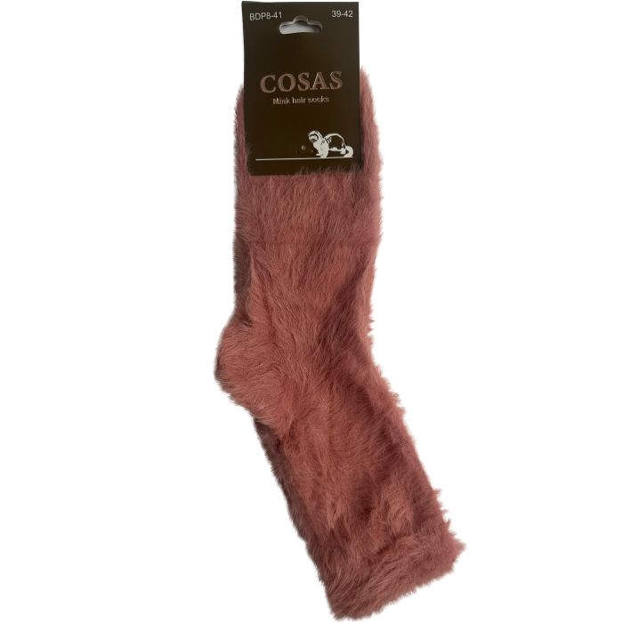 SKARPETY DAMSKIE PUCHATE MINK BDP8-41/3