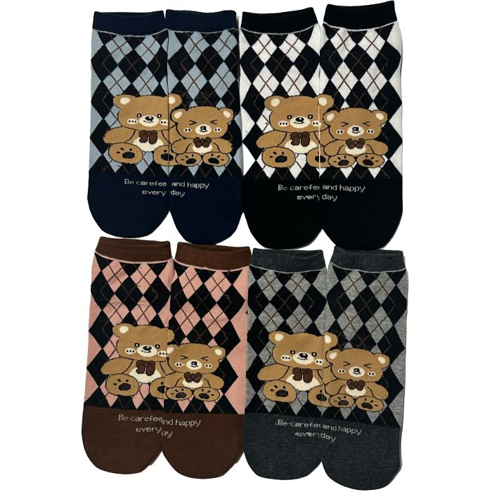 SKARPETY STOPKI DAMSKIE BEARS LM28-54 OP. 5 PAR