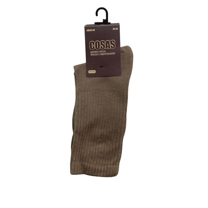 SKARPETY DAMSKIE MERINO BROWNIE LM333-04/2
