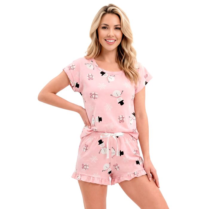 PIŻAMA SNOWMAN SHORT 