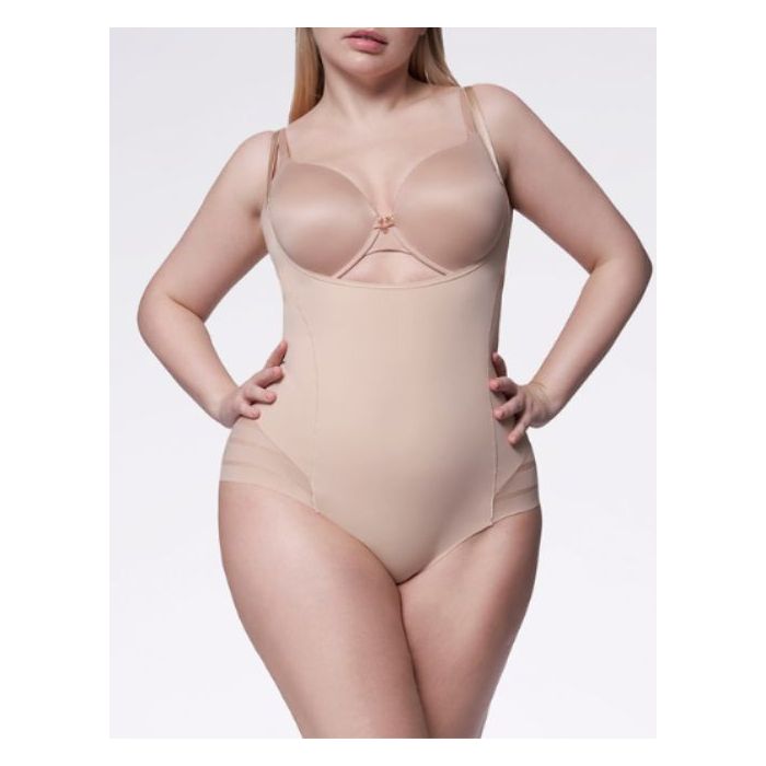 MESH BODY OPEN BUST/ BODY WYSZCZUPLAJĄCE POD BIUST 119