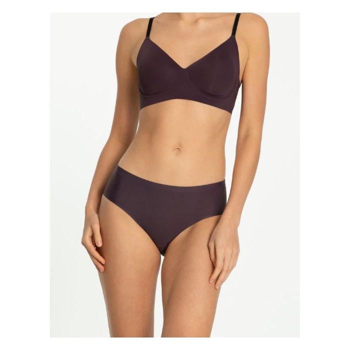 FIGI DARK PLUM SIMPLE CLASSIC