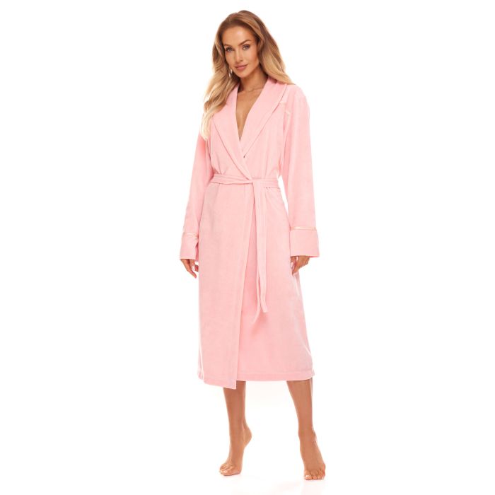 SZLAFROKI DAMSKI DŁUGI CLASSIC 2304 MAXI 3XL