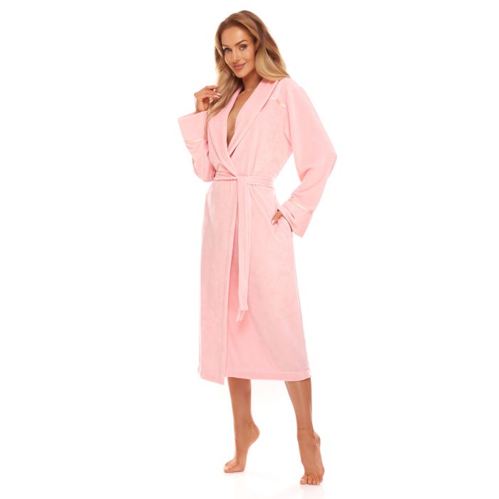 SZLAFROKI DAMSKI DŁUGI CLASSIC 2304 MAXI 3XL