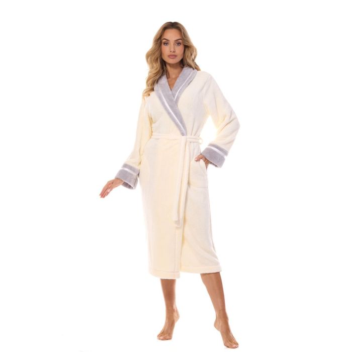 SZLAFROK DAMSKI DŁUGI MADAME 2409 M-2XL