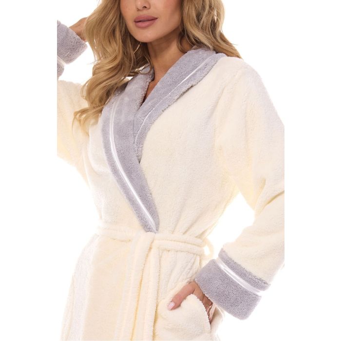SZLAFROK DAMSKI DŁUGI MADAME 2409 M-2XL