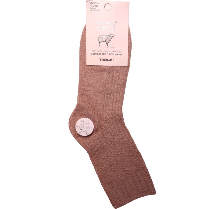 SKARPETY DAMSKIE WOOL THERMO NB5236/2