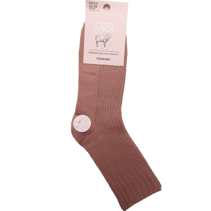 SKARPETY DAMSKIE WOOL THERMO NB5236/3
