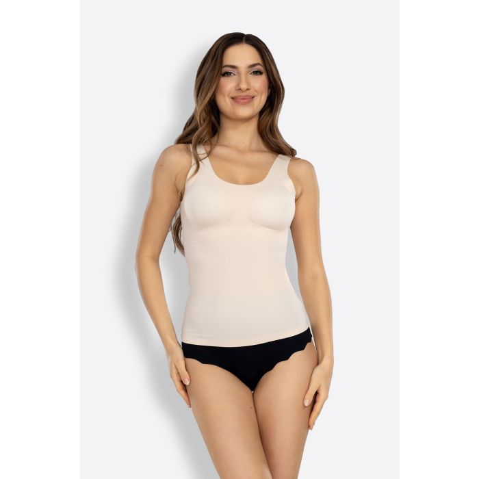 KOSZULKA MODELUJĄCA Z WBUDOWANYM BIUSTONOSZEM FEEL GOOD TOP