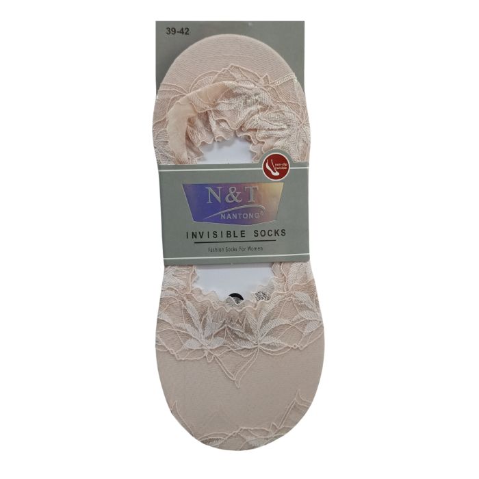 SKARPETY BALERINY DAMSKIE NORA Z SILIKONEM BS-32/3