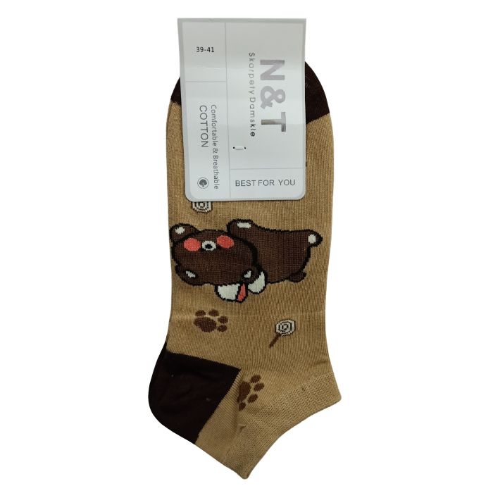 SKARPETY STOPKI DAMSKIE BEAR LY701-10/3