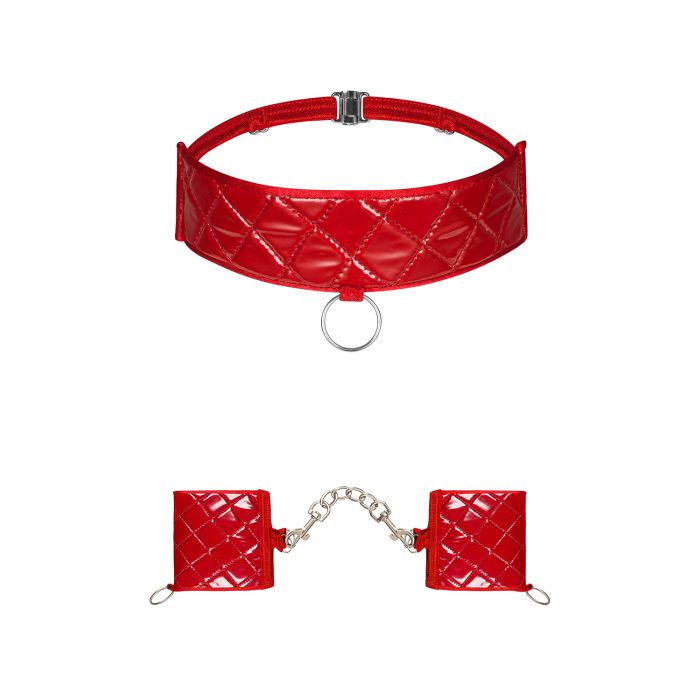 KAJDANKI HUNTERIA CUFFS AND CHOKER