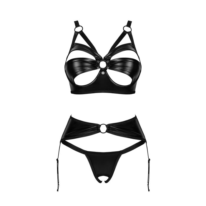 KOMPLET ARMARES SET WITH GARTER BELT 