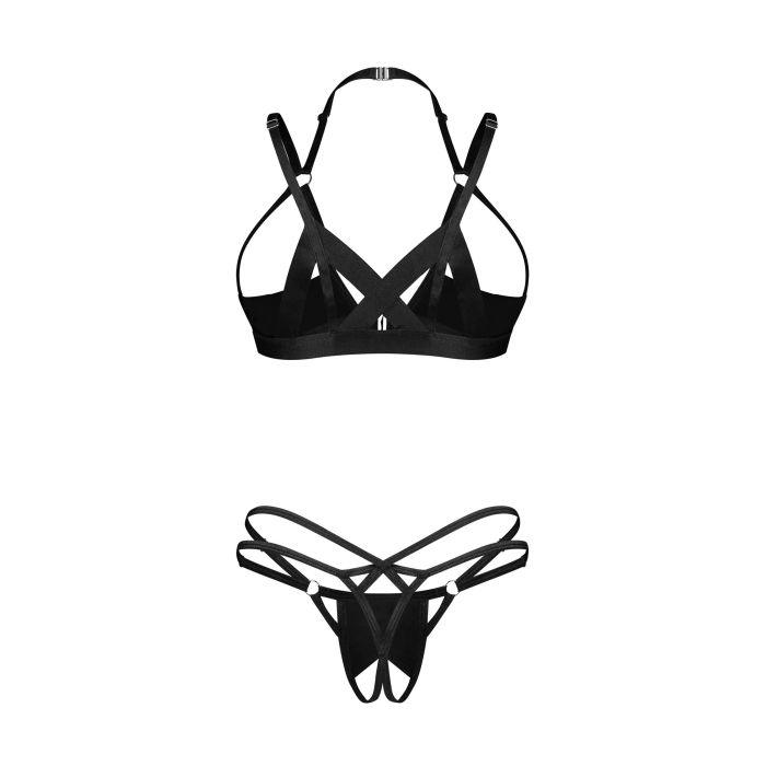 KOMPLET KEIRA LISE 2-PCS CROTCHLESS SET