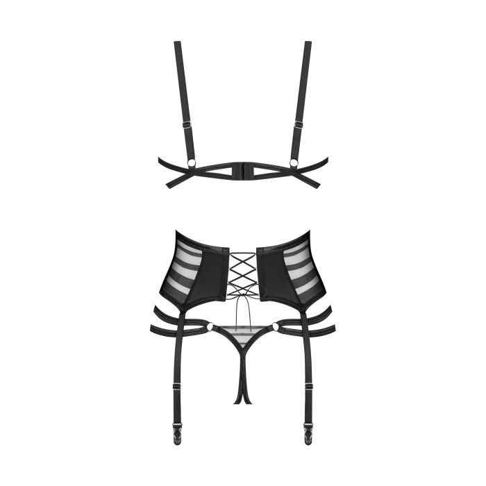 KOMPLET LUNE BELLIS 3-PCS CROTCHLESS SET 