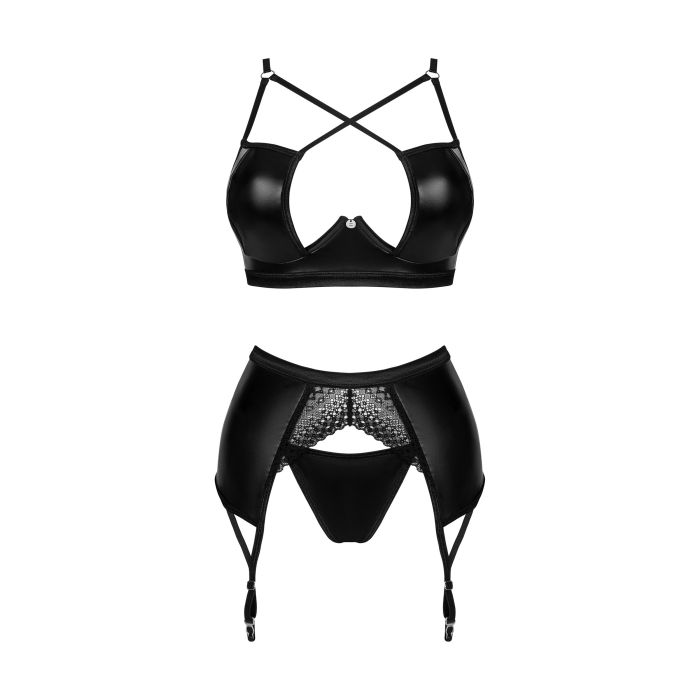 KOMPLET NORIDES SET WITH GARTER BELT 