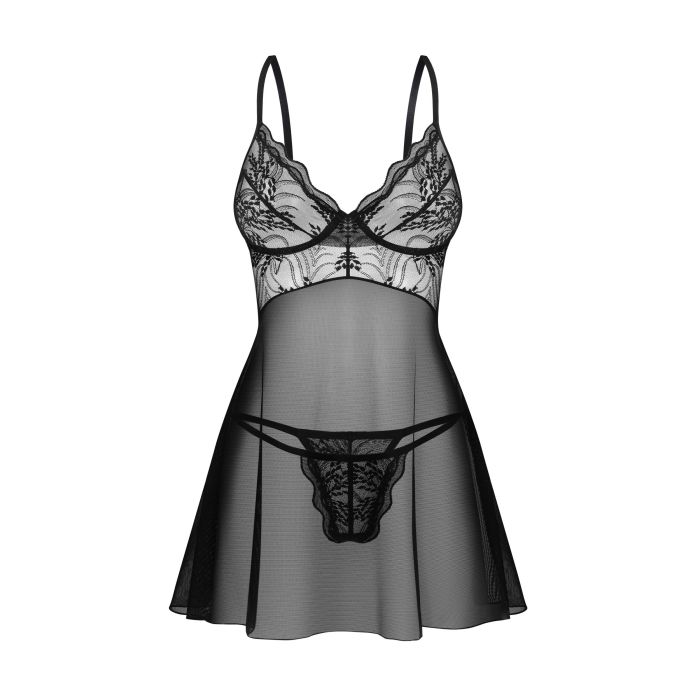 KOSZULA NOCNA DAMSKA PERISIA BABYDOLL I STRINGI