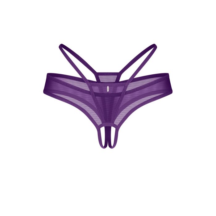 STRINGI VIBRES CROTCHLESS THONG
