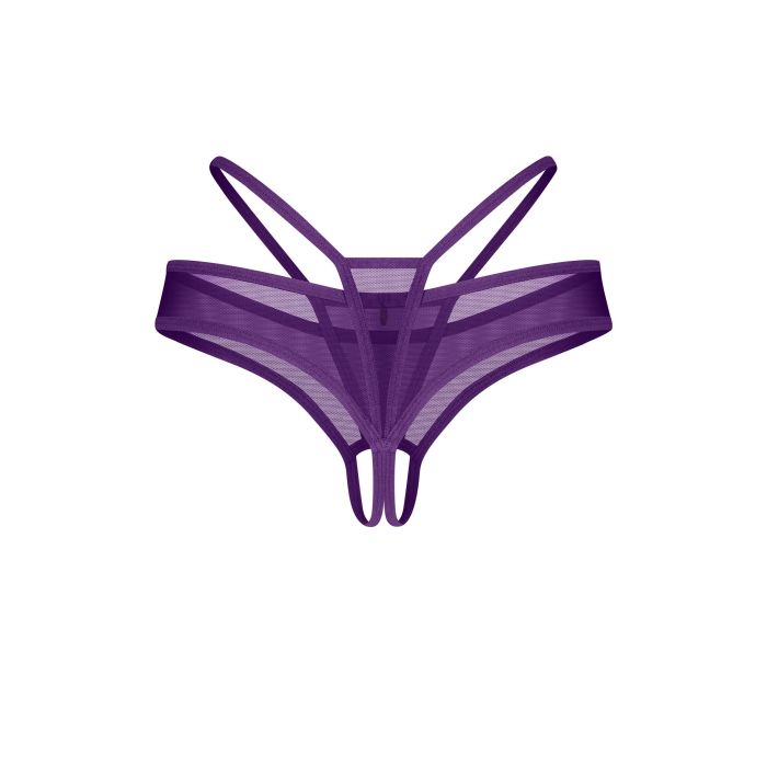 STRINGI VIBRES CROTCHLESS THONG