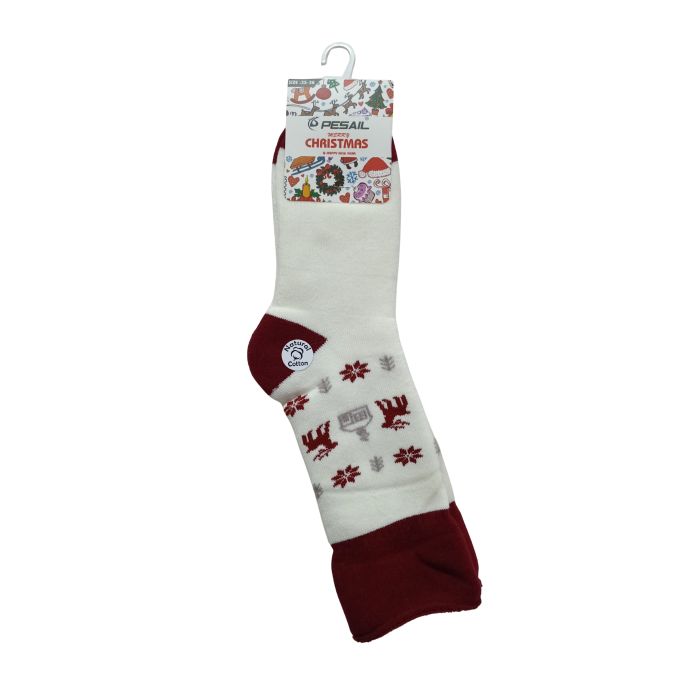 SKARPETY DAMSKIE MERRY CHRISTMAS WQTB51638/1 