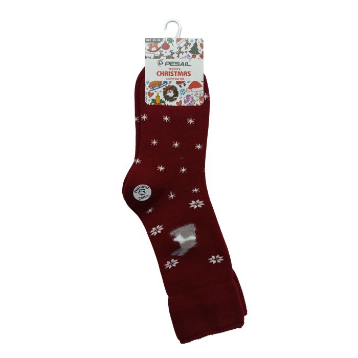 SKARPETY DAMSKIE MERRY CHRISTMAS WQTB51638/5