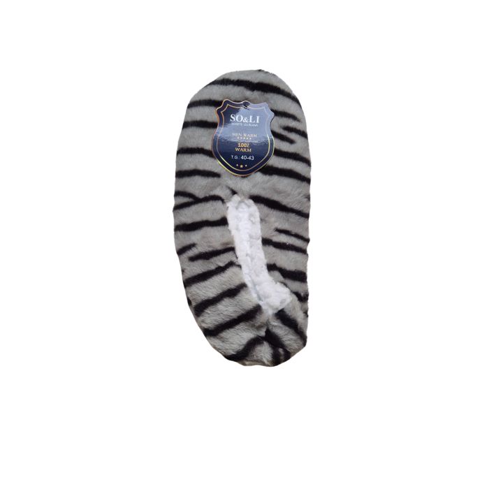 KAPCIE PANTOFLE MĘSKIE WILD ZEBRA HD041/5