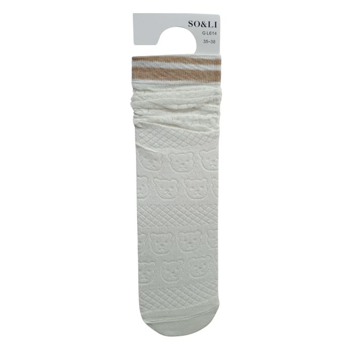 SKARPETY DAMSKIE NUDE GL614-4/2