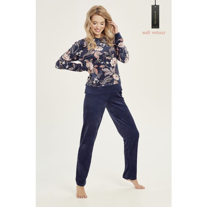 DRES KOMPLET PIŻAMA VENUS 3059/01 WELUR