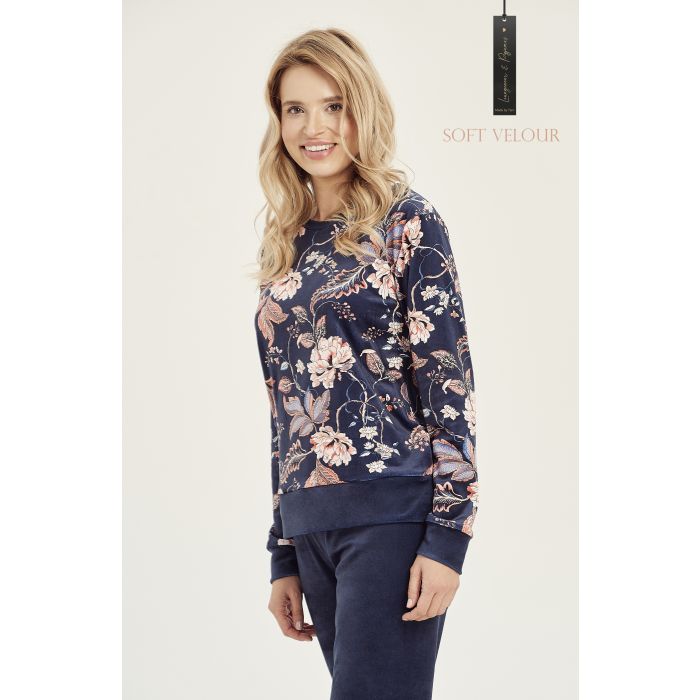 DRES KOMPLET PIŻAMA VENUS 3059/01 WELUR