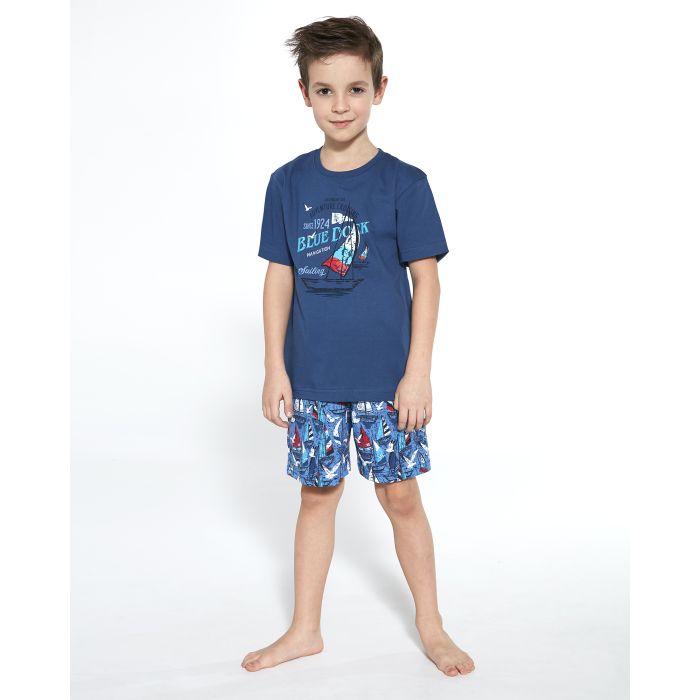 PIŻAMA CHŁOPIĘCA YOUNG Y BLUE DOCK 790/96