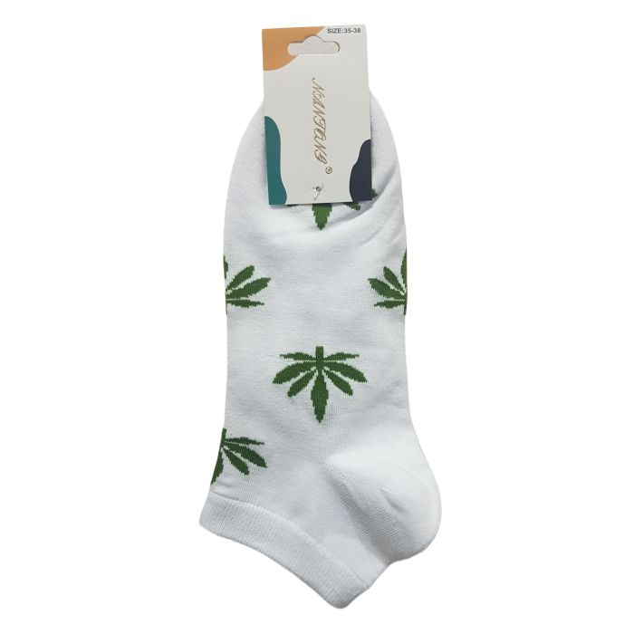 SKARPETY STOPKI DAMSKIE CANNABIS M729/1